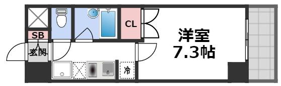 3階の間取り図
