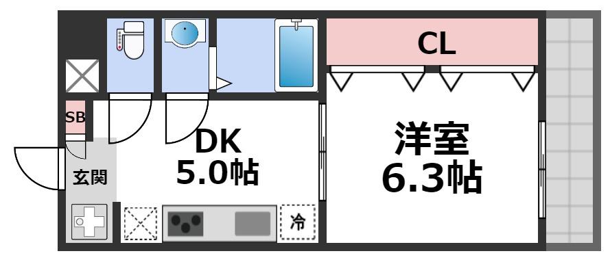 10階の間取り図