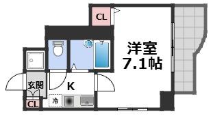4階の間取り図