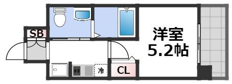 2階の間取り図