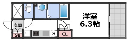 14階の間取り図