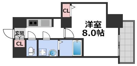 5階の間取り図