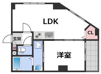 3階の間取り図