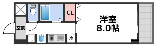 6階の間取り図