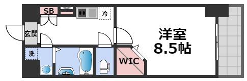 4階の間取り図