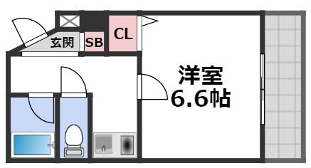 5階の間取り図
