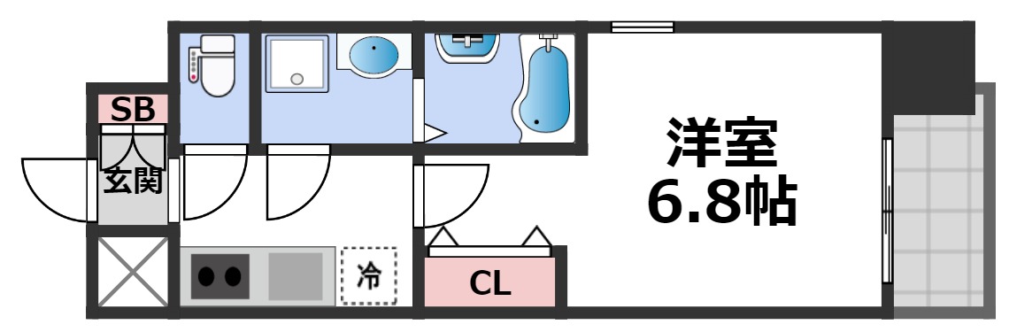 3階の間取り図