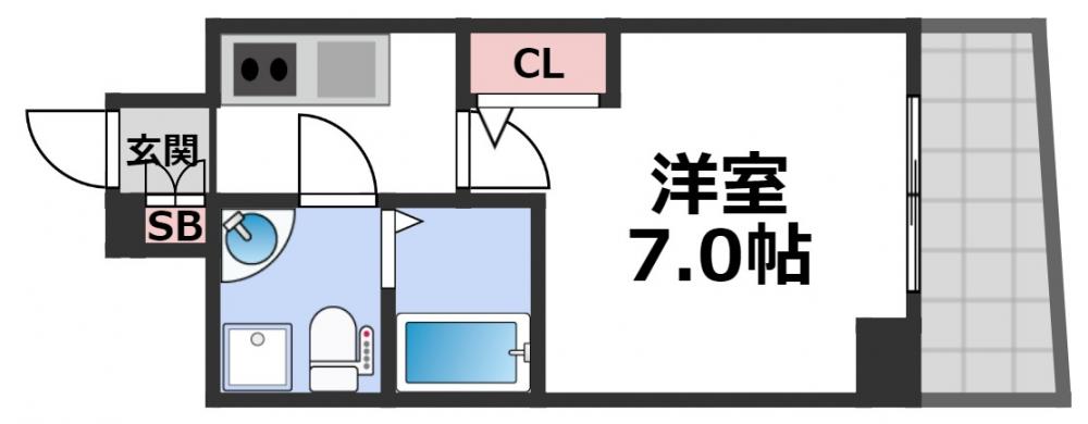 3階の間取り図