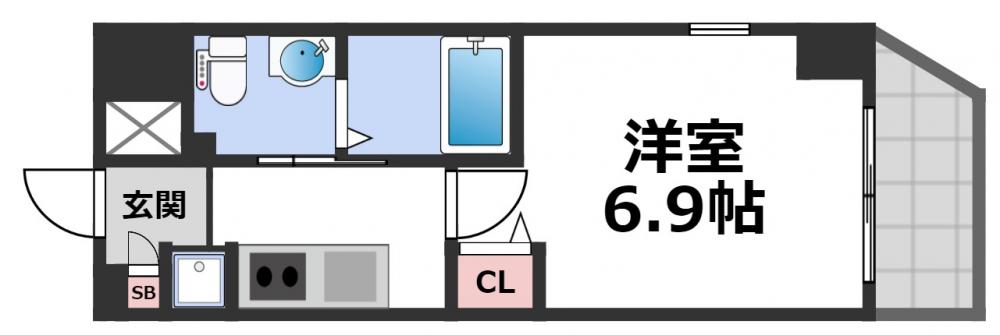 5階の間取り図