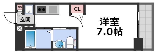 5階の間取り図