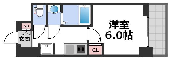 5階の間取り図