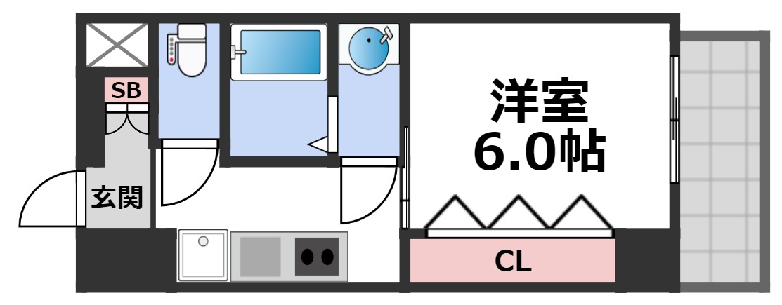 7階の間取り図