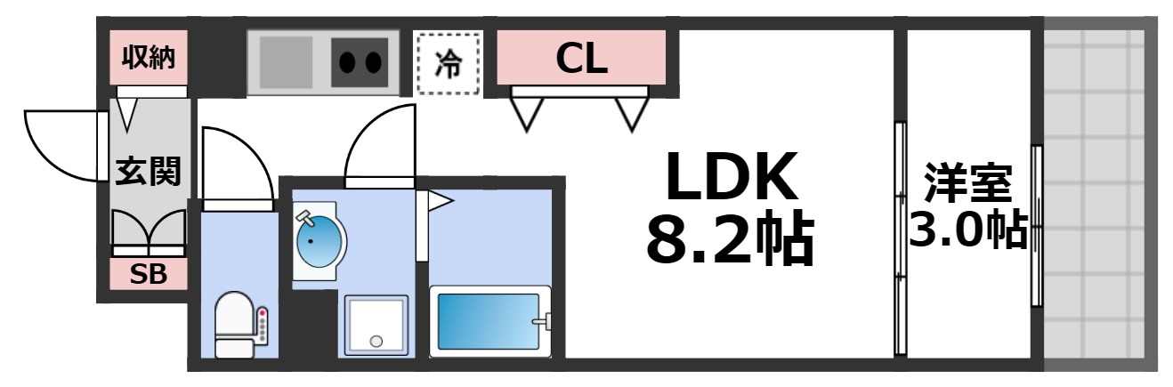 3階の間取り図