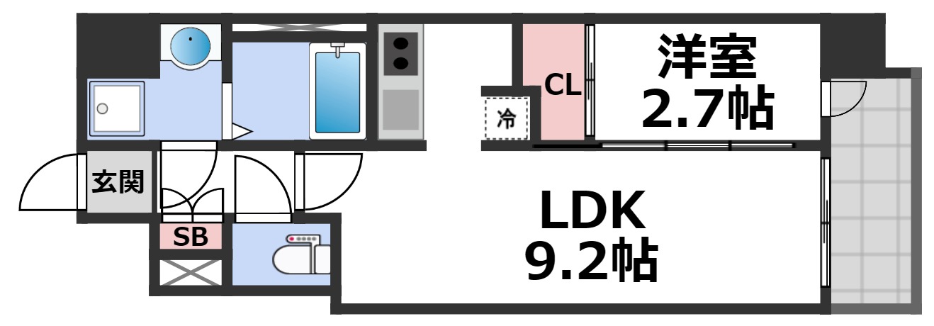 5階の間取り図