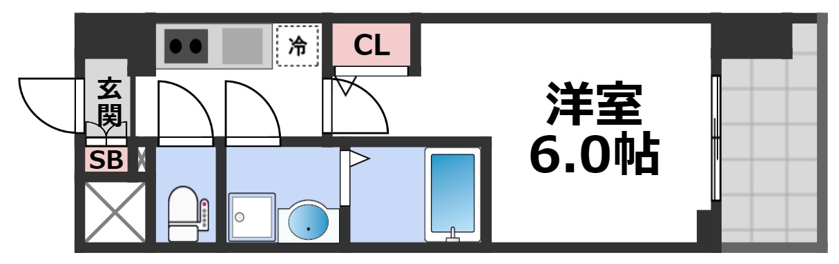 9階の間取り図