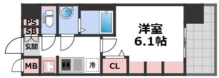 4階の間取り図