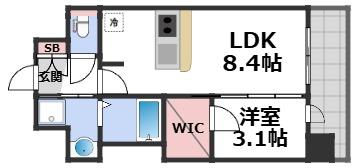 7階の間取り図