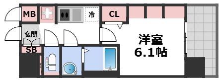 9階の間取り図