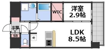 10階の間取り図