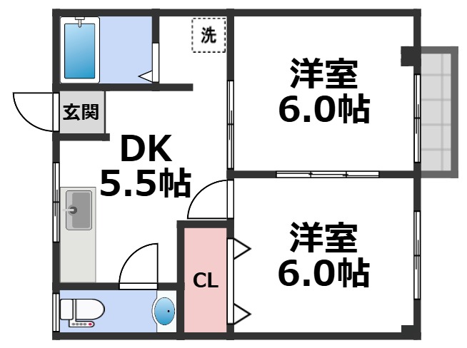 3階の間取り図