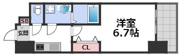2階の間取り図