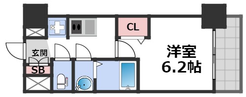 3階の間取り図
