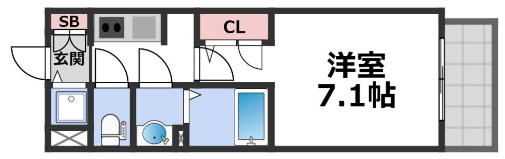13階の間取り図