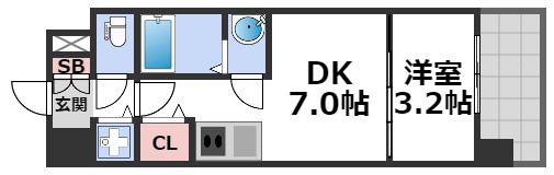 11階の間取り図
