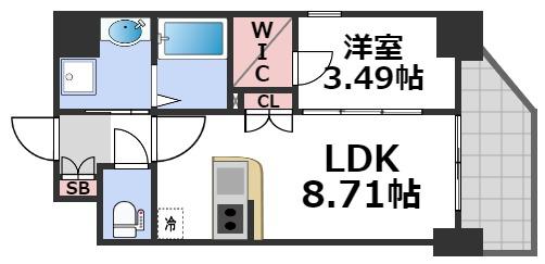 3階の間取り図