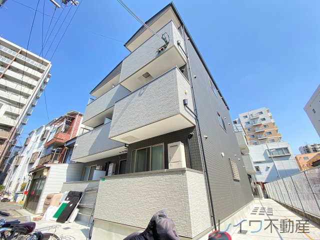 新深江ベルハイツの外観