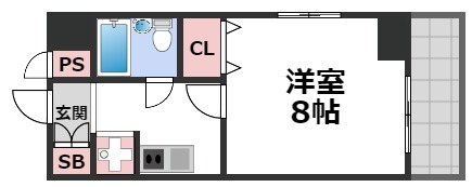 7階の間取り図