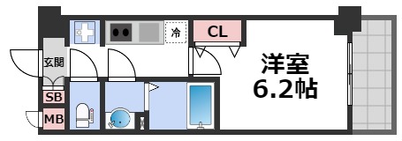 1階の間取り図
