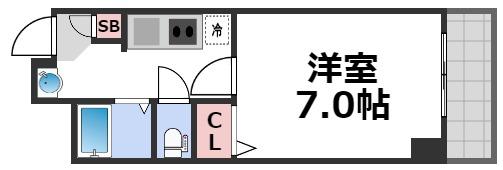 9階の間取り図