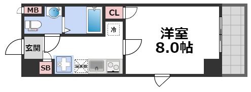 3階の間取り図