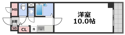 11階の間取り図