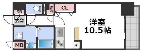 14階の間取り図