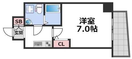 3階の間取り図