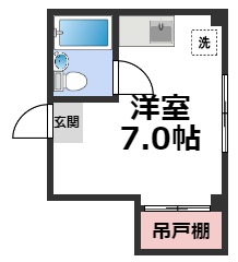 3階の間取り図