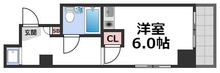 2階の間取り図