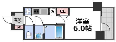 13階の間取り図