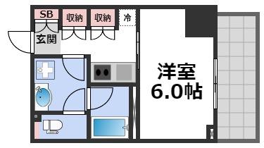 14階の間取り図