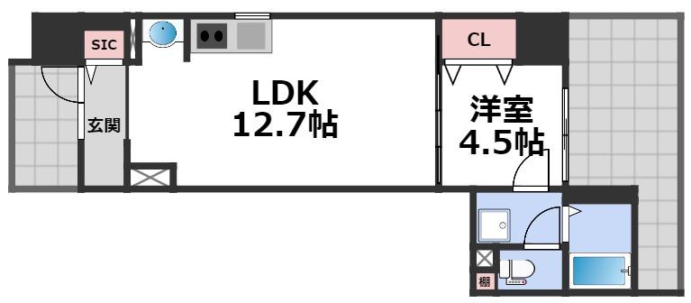 10階の間取り図
