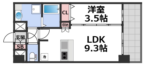 12階の間取り図