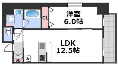 11階の間取り図