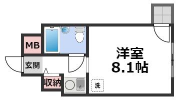 7階の間取り図