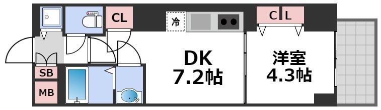 10階の間取り図