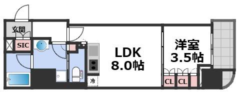 11階の間取り図