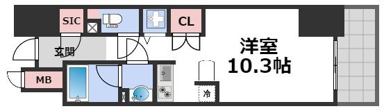 10階の間取り図