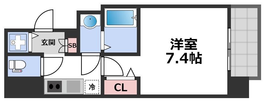11階の間取り図
