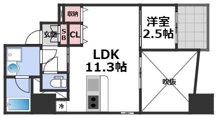 10階の間取り図